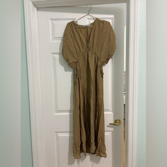 Zara Brown Maxi Dress - Picture 1 of 2